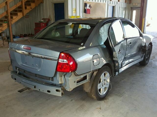 1G1ZT58N57F241841 - 2007 CHEVROLET MALIBU GRAY photo 4