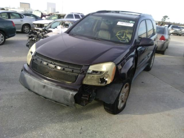 2CNDL63F766013612 - 2006 CHEVROLET EQUINOX LT BROWN photo 2