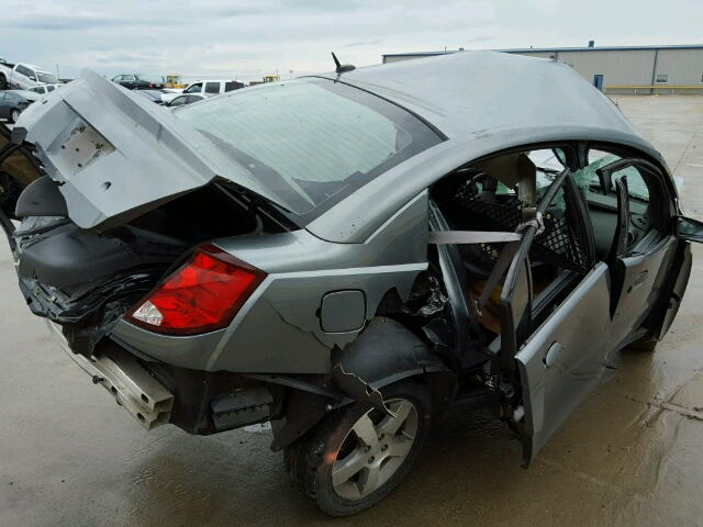 1G8AL55F66Z180119 - 2006 SATURN ION LEVEL SILVER photo 4