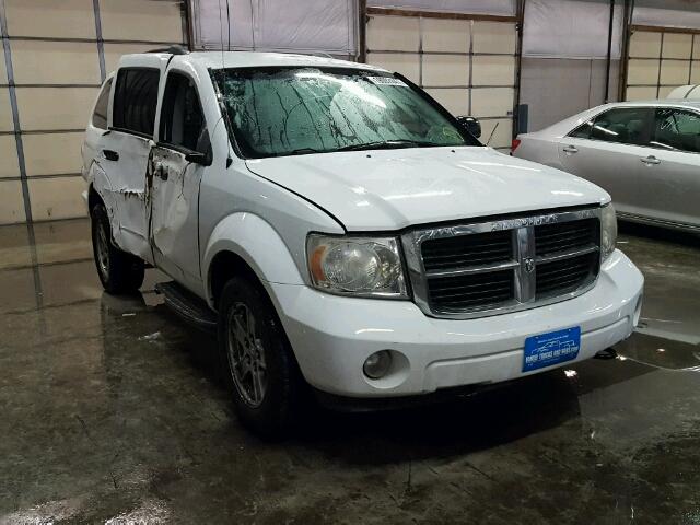 1D8HB38P99F712387 - 2009 DODGE DURANGO WHITE photo 1