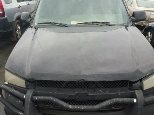 3GNEK13T42G113080 - 2002 CHEVROLET AVALANCHE BLACK photo 7