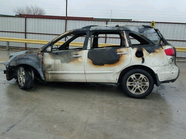 2HNYD28258H504215 - 2008 ACURA MDX BURN photo 9