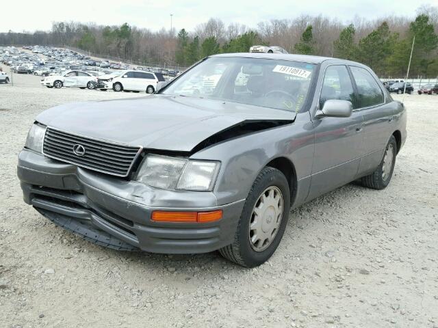 JT8BH22F8T0042773 - 1996 LEXUS LS 400 GRAY photo 2