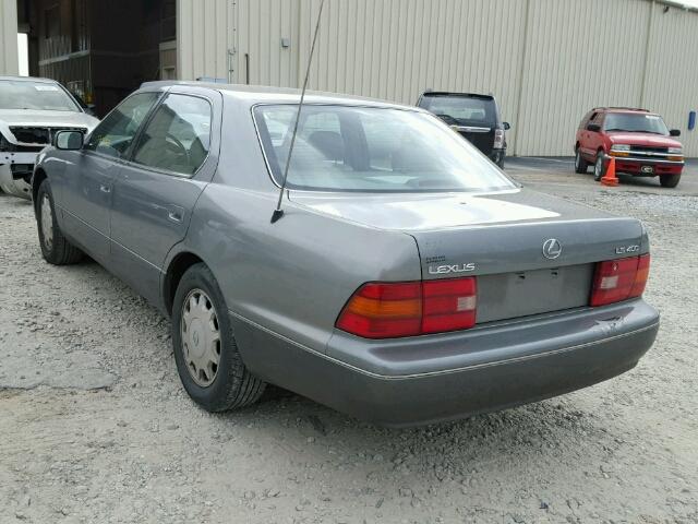 JT8BH22F8T0042773 - 1996 LEXUS LS 400 GRAY photo 3