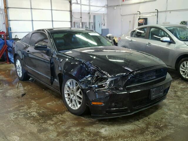 1ZVBP8AM6D5271591 - 2013 FORD MUSTANG BLACK photo 1