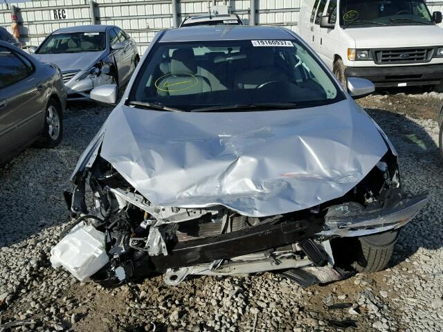 2T1BURHEXEC214489 - 2014 TOYOTA COROLLA L SILVER photo 10