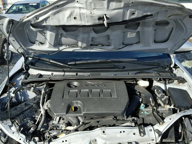 2T1BURHEXEC214489 - 2014 TOYOTA COROLLA L SILVER photo 7