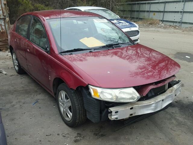 1G8AZ55F06Z108668 - 2006 SATURN ION LEVEL RED photo 1