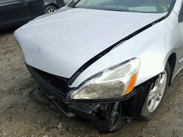 JHMCM56397C014468 - 2007 HONDA ACCORD SE SILVER photo 10