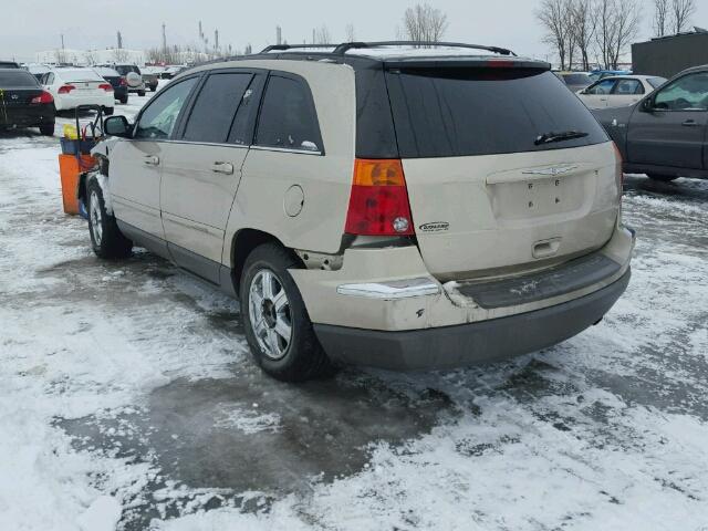 2C4GM68495R491551 - 2005 CHRYSLER PACIFICA T BEIGE photo 3