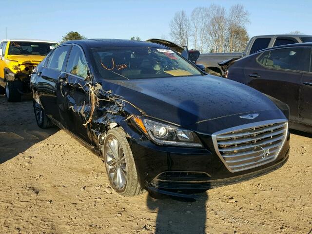 KMHGN4JE8FU082459 - 2015 HYUNDAI GENESIS 3. BLACK photo 1