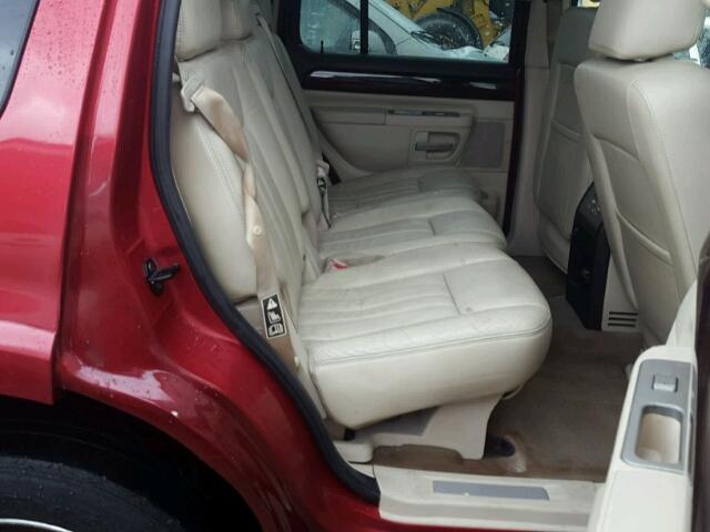 5LMEU78H73ZJ37152 - 2003 LINCOLN AVIATOR 勃艮第红 照片 6