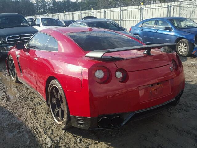 JN1AR5EF3EM271237 - 2014 NISSAN GT-R PREMI RED photo 3