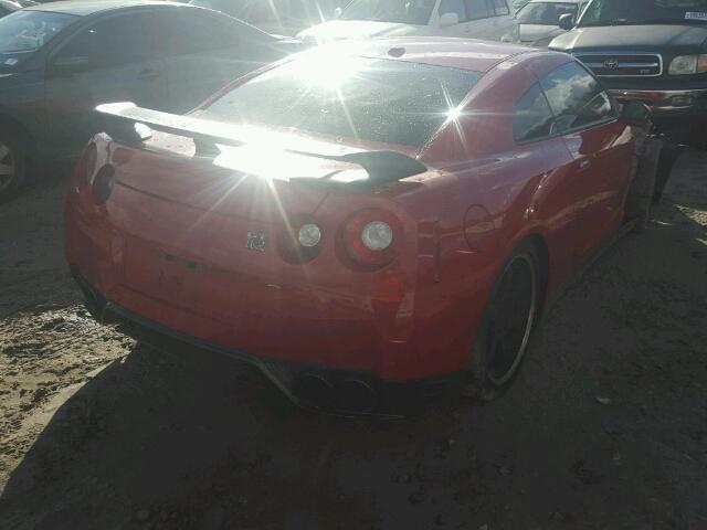 JN1AR5EF3EM271237 - 2014 NISSAN GT-R PREMI RED photo 4