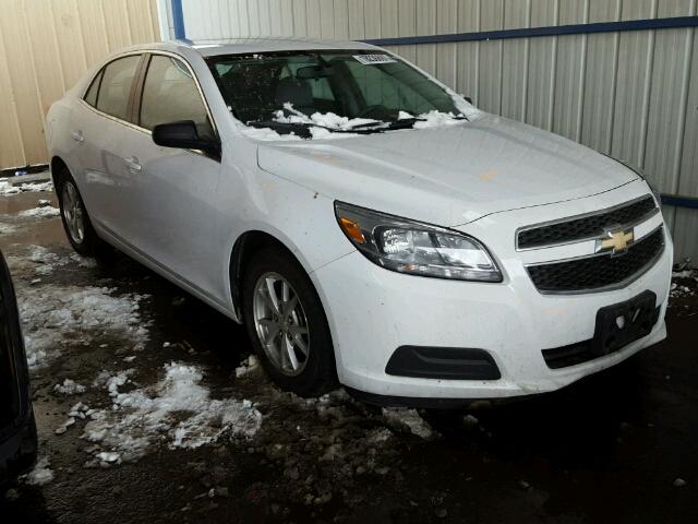 1G11A5SA8DF305438 - 2013 CHEVROLET MALIBU LS WHITE photo 1