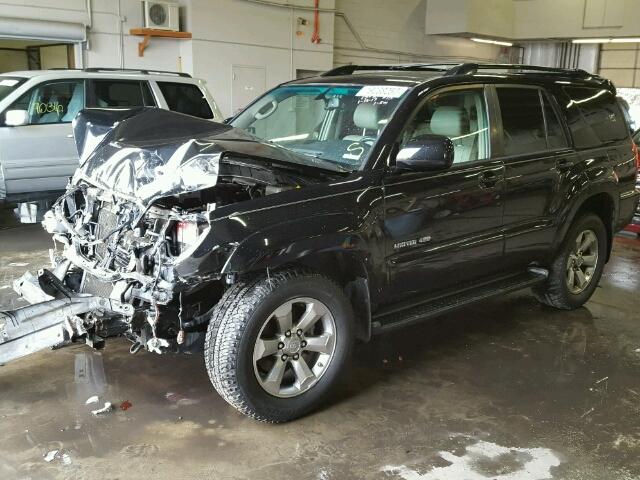 JTEBT17R58K002669 - 2008 TOYOTA 4RUNNER LT BLACK photo 2