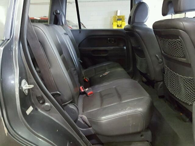 5FNYF18757B004341 - 2007 HONDA PILOT GRAY photo 6