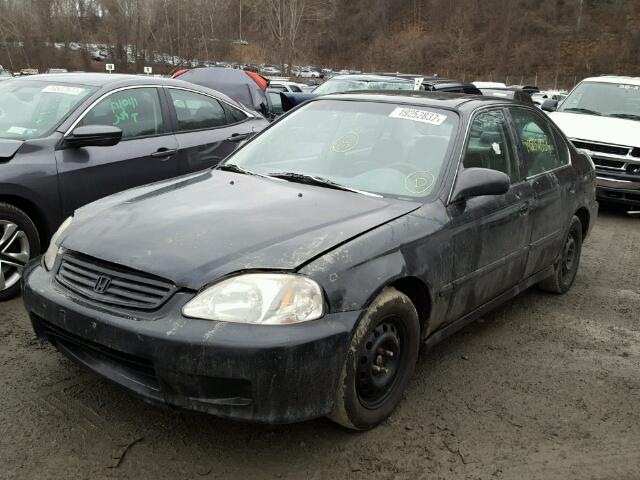 2HGEJ8645XH531195 - 1999 HONDA CIVIC EX 黑色 照片 2