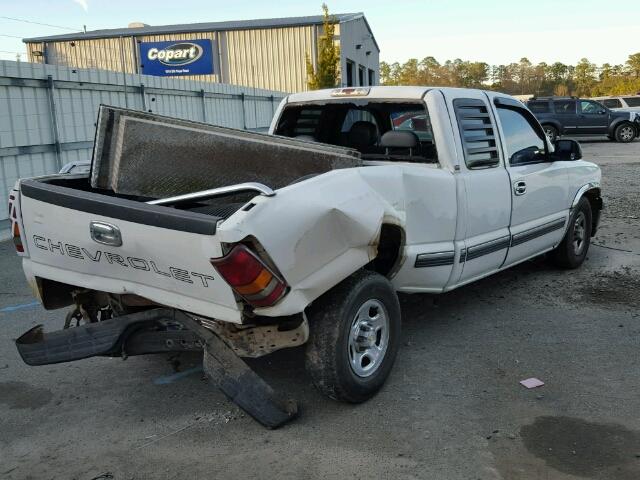 2GCEC19T4Y1178932 - 2000 CHEVROLET SILVERADO WHITE photo 4