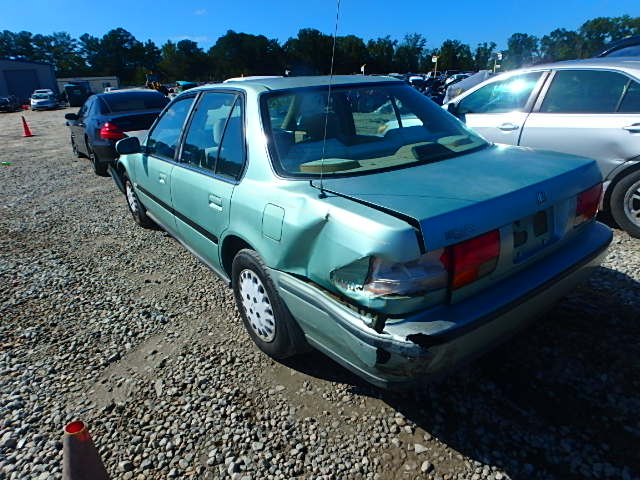 1HGCB7654NA028423 - 1992 HONDA ACCORD LX GREEN photo 3