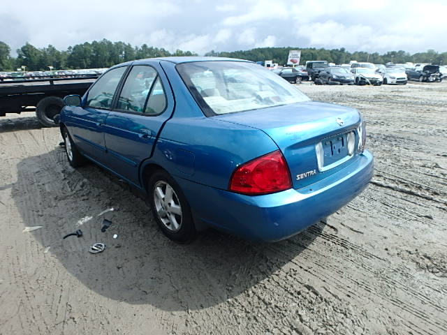 3N1AB51A54L739458 - 2004 NISSAN SENTRA 2.5 BLUE photo 3