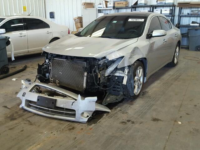 1N4AA5AP4CC864522 - 2012 NISSAN MAXIMA S/S SILVER photo 2