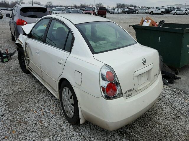 1N4AL11D65C124675 - 2005 NISSAN ALTIMA S/S WHITE photo 3