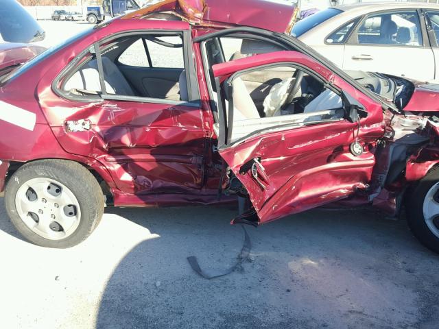 3N1CB51D65L466051 - 2005 NISSAN SENTRA 1.8 MAROON photo 9