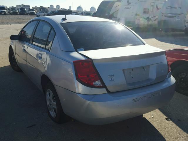 1G8AJ55F26Z179751 - 2006 SATURN ION LEVEL SILVER photo 3