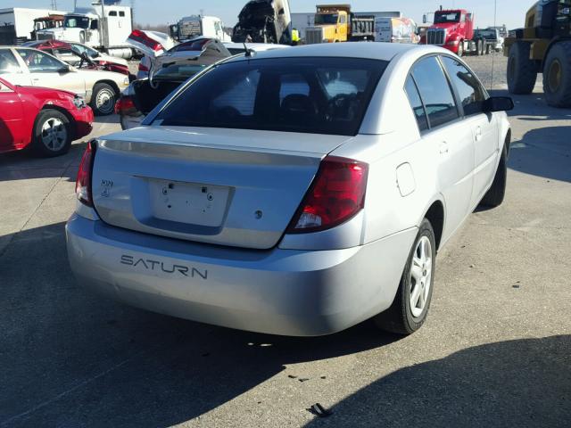 1G8AJ55F26Z179751 - 2006 SATURN ION LEVEL SILVER photo 4