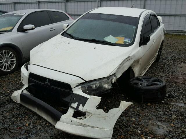 JA3AU26U99U037311 - 2009 MITSUBISHI LANCER ES/ WHITE photo 2