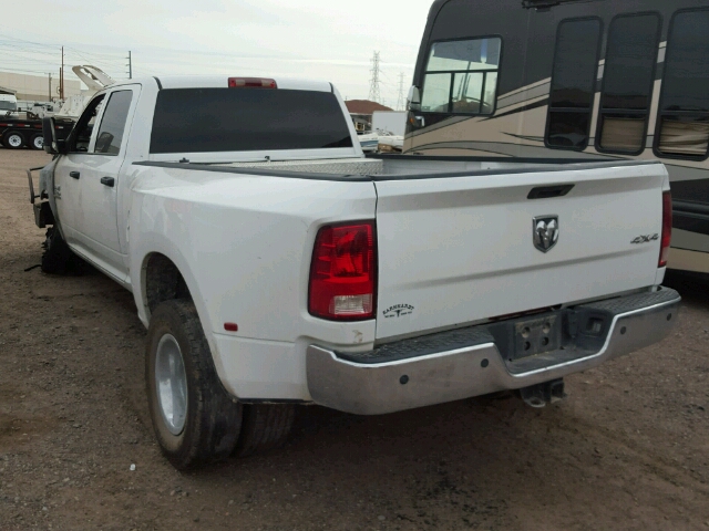 3C63RRGL7EG122341 - 2014 RAM 3500 ST WHITE photo 3