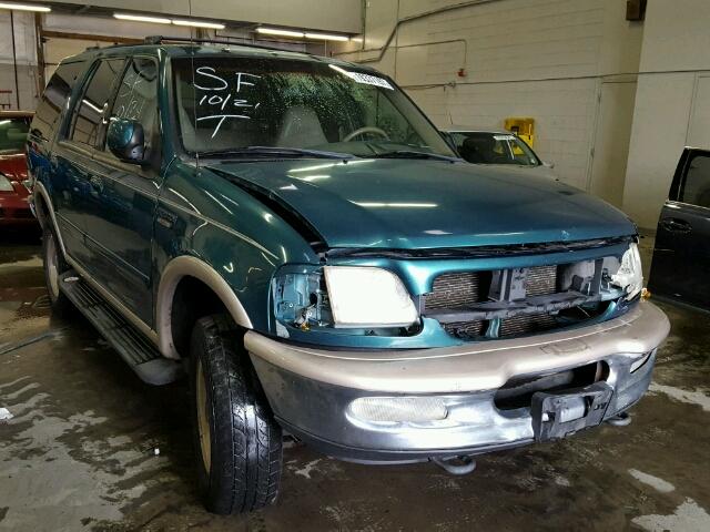 1FMPU18L9WLB79522 - 1998 FORD EXPEDITION GREEN photo 1