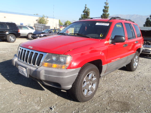 1J4G258S2XC552355 - 1999 JEEP GRAND CHER RED photo 2