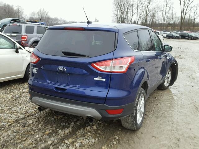 1FMCU0GX6DUC33332 - 2013 FORD ESCAPE BLUE photo 4