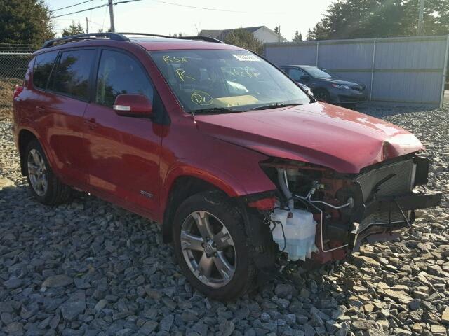 2T3RF4DV8CW230887 - 2012 TOYOTA RAV4 SPORT RED photo 1