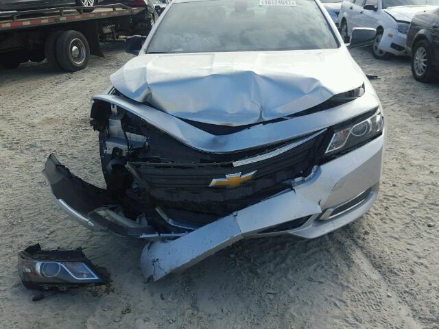 1G11Z5SL7FU115591 - 2015 CHEVROLET IMPALA LS GRAY photo 10