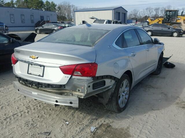 1G11Z5SL7FU115591 - 2015 CHEVROLET IMPALA LS GRAY photo 4