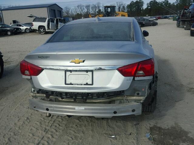 1G11Z5SL7FU115591 - 2015 CHEVROLET IMPALA LS GRAY photo 9