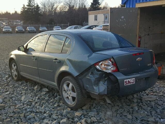 1G1AD5F50A7217476 - 2010 CHEVROLET COBALT 1LT GREEN photo 3