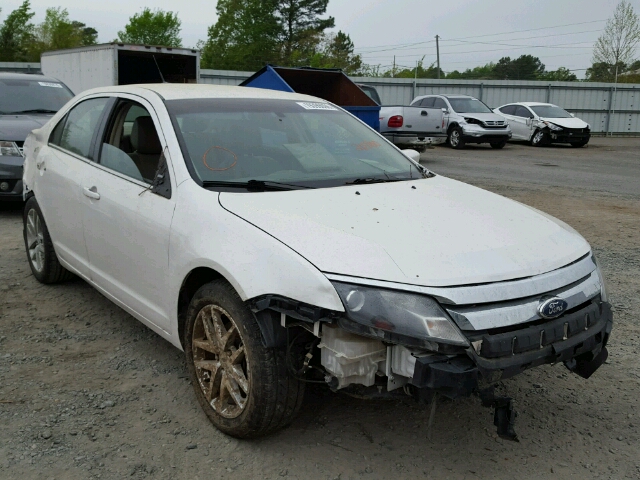 3FAHP0JG4CR265900 - 2012 FORD FUSION SEL WHITE photo 1