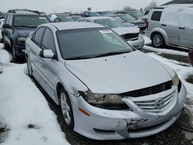 1YVHP80C955M54825 - 2005 MAZDA 6 I SILVER photo 1