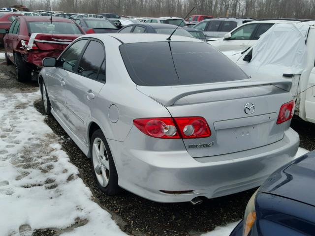 1YVHP80C955M54825 - 2005 MAZDA 6 I SILVER photo 3