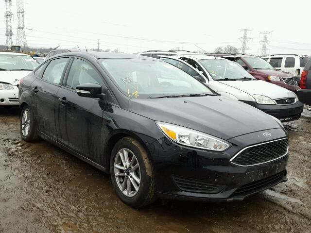 1FADP3F20GL250652 - 2016 FORD FOCUS BLACK photo 1