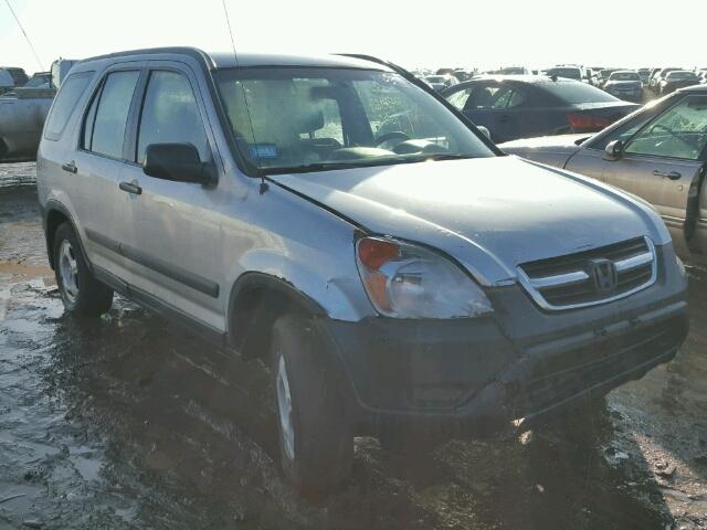 JHLRD78404C052747 - 2004 HONDA CR-V SILVER photo 1