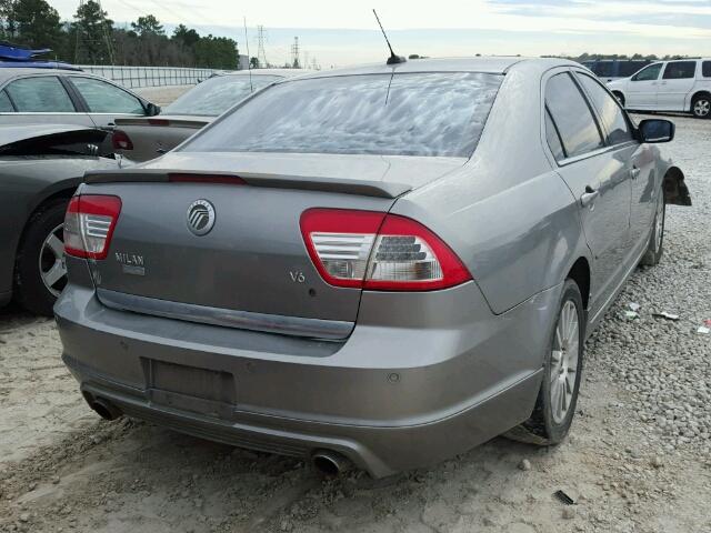 3MEHM08198R607125 - 2008 MERCURY MILAN PREM GRAY photo 4