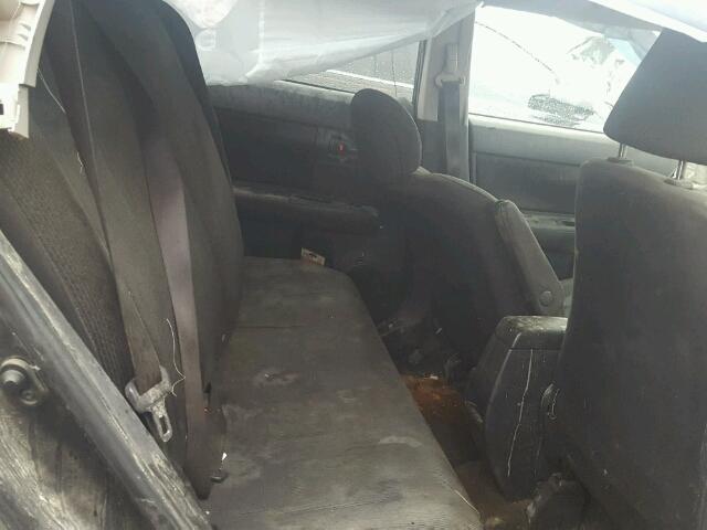 JTLKE50E481009037 - 2008 TOYOTA SCION XB Siyah fotoğraf 6