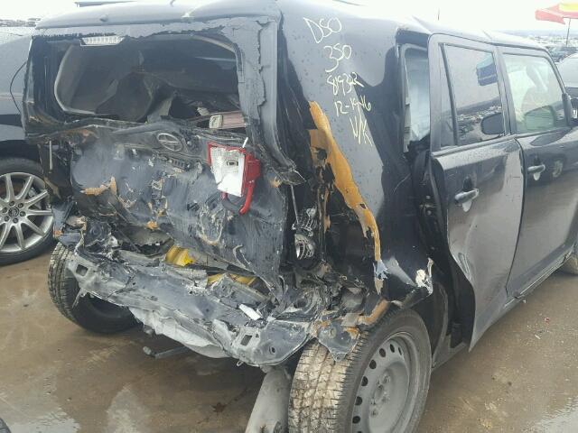 JTLKE50E481009037 - 2008 TOYOTA SCION XB Siyah fotoğraf 9