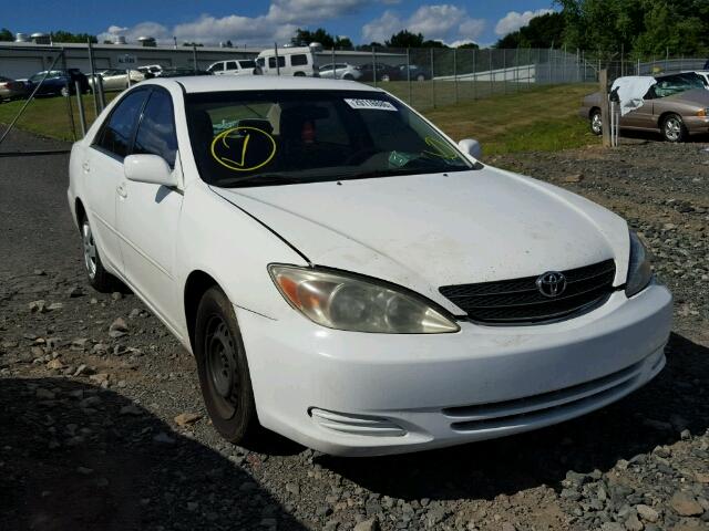 4T1BE32K93U127025 - 2003 TOYOTA CAMRY LE WHITE photo 1