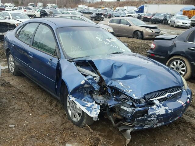 1FAHP53264A196718 - 2004 FORD TAURUS SE BLUE photo 1